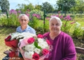 Семью Николая и Галины Гивойна из д. Скрышево Райцевского сельсовета поздравили с изумрудной свадьбой