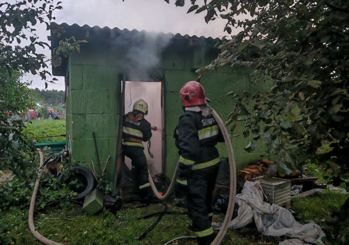 За выходные в Гродненской области произошло 6 пожаров
