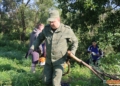 В парке г.п. Кореличи состоялся субботник