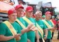 Обряд «Зажинки» провели в СПК «Маяк-Заполье»