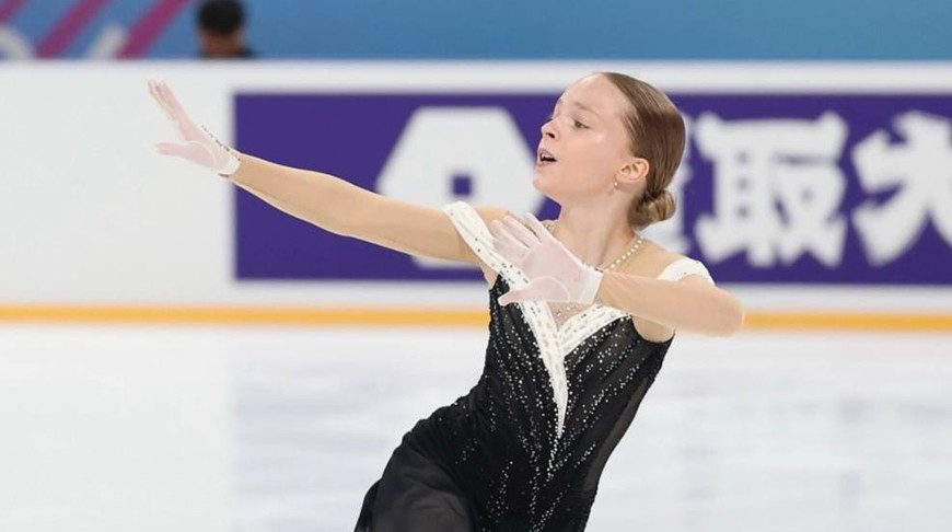 Белоруска Стахович вошла в топ-5 на первом этапе юниорского Гран-при по фигурному катанию