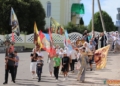 В Кореличах состоялся крестный ход, посвященный 25-летию возрождения Свято-Елисеевского Лавришевского монастыря