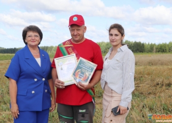 На Кореличчине чествуют передовиков уборочной кампании