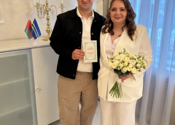 В День народного единства в отделе ЗАГСа Кореличского райисполкома состоялась торжественная регистрация брака