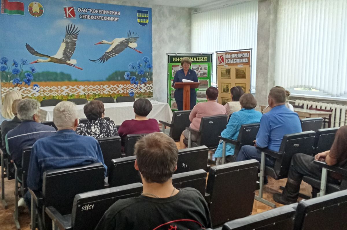 Областной Единый день профилактики производственного травматизма проходит в Кореличском районе