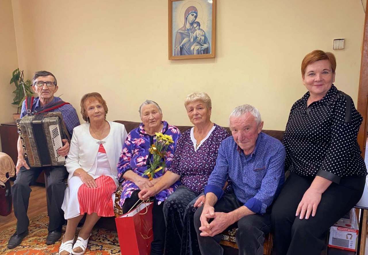 Жительница Кореличского района отпраздновала 95-летие в День народного единства
