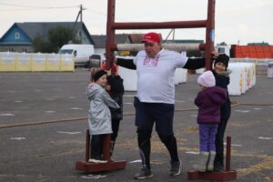 Силовое шоу на «Дожинках» захватило зрителей своей зрелищностью