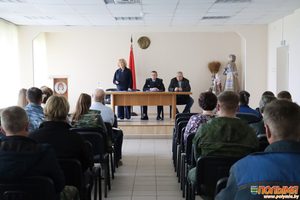 В Кореличском районе состоялся выездной правовой прием профсоюзных юристов