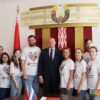 Председатель Кореличского райисполкома Андрей Гордей встретился с российской молодежью